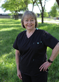 Registered dental hygienist Maureen