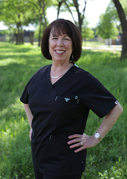 Registered dental assistant Pat