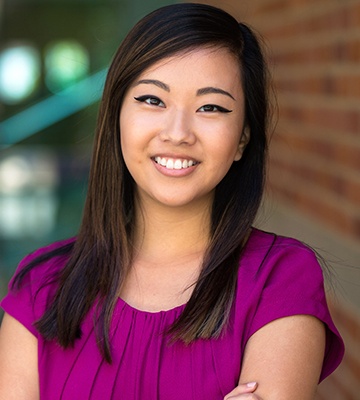 Young woman with gorgeous smile